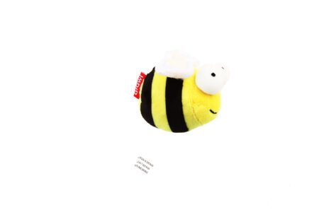 abeja de peluche con sonido para gatos GiGwi Melody Chaser juguete interactivo