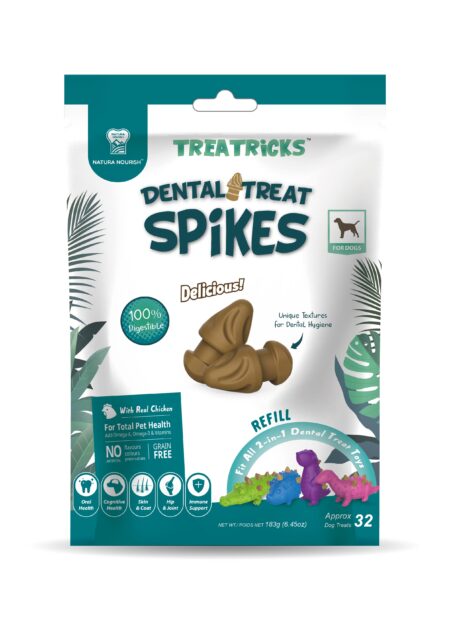 Pet treat Dental Spikes sabor pollo