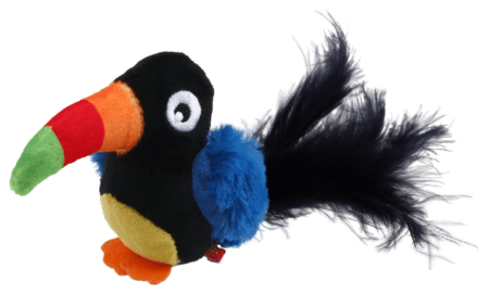 juguete tucán con sonido para gatos GiGwi Melody Chaser