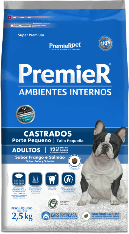 PremieR Ambientes Internos Perro Castrado Talla Pequeña
