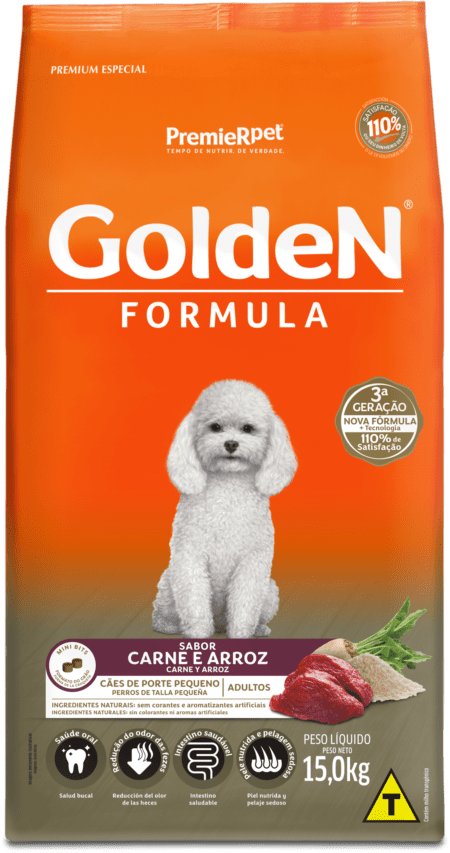 GoldeN® Formula Perros Adultos Talla Pequeña Pollo y Arroz
