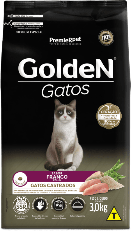 GoldeN® Gatos Castrados Pollo