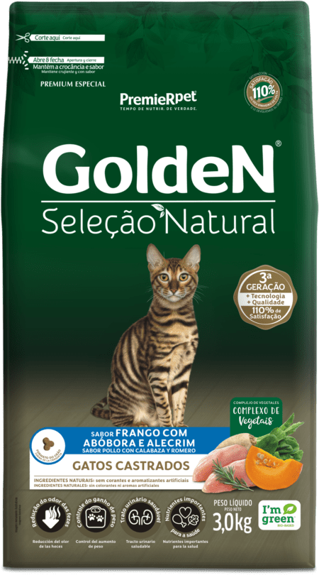 GoldeN Selección Natural Gatos Castrados