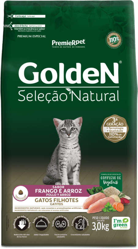 GoldeN Selección Natural Gatos Cachorros