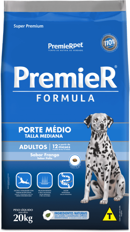 PremieR® Formula Perros Adultos Talla Mediana Pollo