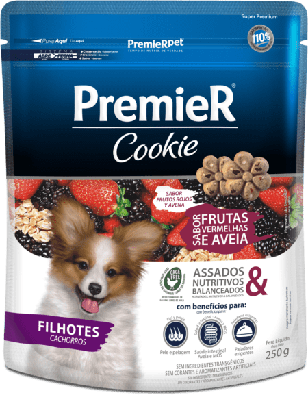 PremieR Cookie Cachorros Frutos Rojos y Avena