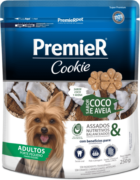 PremieR Cookie Perros Adultos Porte Pequeño Coco y Avena