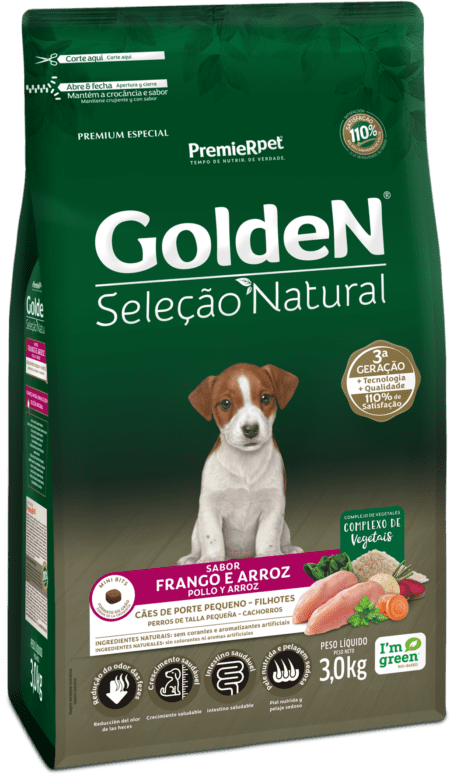 GoldeN Selección Natural Perros Cachorros Talla Pequeña