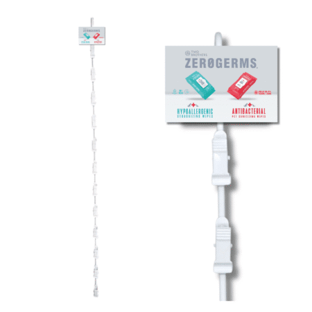 CABECERA GANCHERA METALICA TOALLITAS