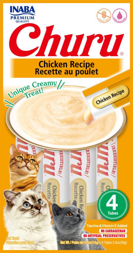 Churu Pollo (paquete conteniendo 4 tubitos)