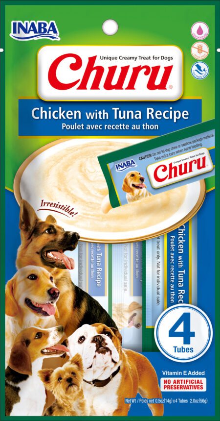 Dog Churu 4P Chicken with Tuna Recipe