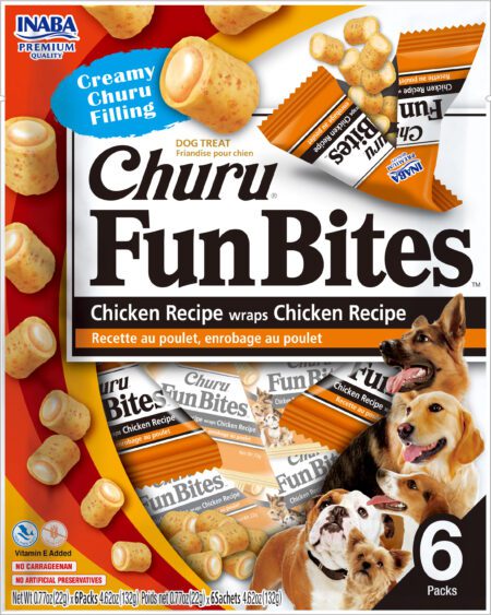 Dog Churu Fun Bites Relleno de Pollo